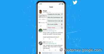 Twitter for iOS now lets you edit (who can reply to your old) tweets