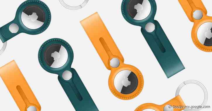 Apple releases new colors for AirTag leather key ring and leather loop