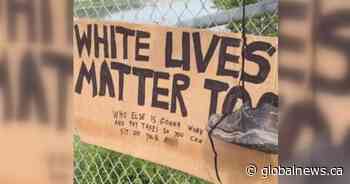 Sign left on Saskatchewan First Nation a ‘crime of hate’, RCMP investigating