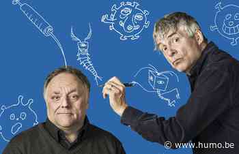 Kamagurka en Marc Van Ranst maakten samen een boek: 'Het staat 12-1 voor de cartoonisten tegen de virologen' - Humo The Wild Site