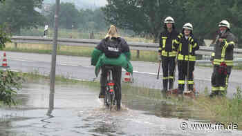 Radweg bei Bad Hersfeld überschwemmt - HIT RADIO FFH
