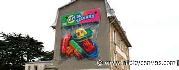 Leon Keer presentó su más reciente mural Kit de Secours - All City Canvas