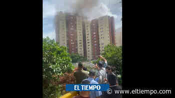 Controlan incendio en unidad residencial de Medellín - El Tiempo