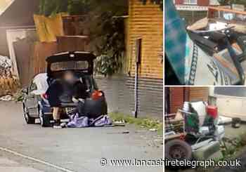 Blackburn landlady and resident fined over £3,000 for flytipping