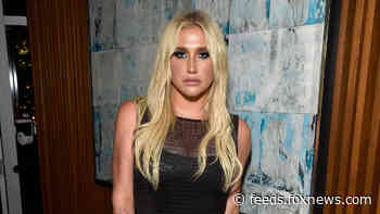 Kesha stuns in sheer black dress paired with thong bodysuit at movie premiere