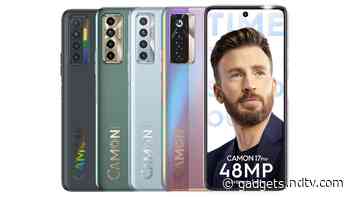 Tecno Camon 17 Pro, Tecno Camon 17 With 64-Megapixel Quad Cameras Launched in India: Price, Specifications