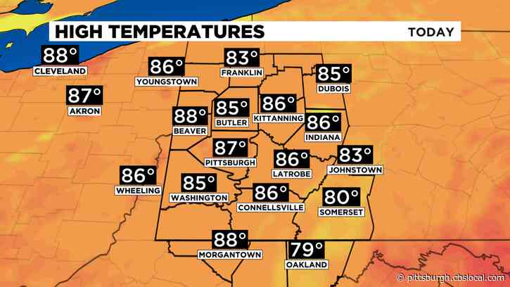 Pittsburgh Weather: Hot And Humid Day Ahead