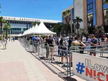 Reportage à Nice. Le centre de vaccination pris d'assaut après les annonces de Macron - actu.fr