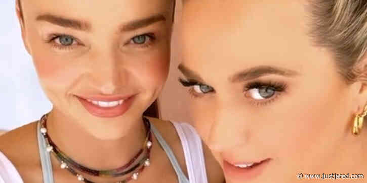 Katy Perry Shares Cute Video With Miranda Kerr at Her Kora Organics at Yoga Event