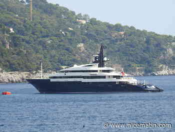 Le yacht de Steven Spielberg aperçu à Villefranche-sur-Mer