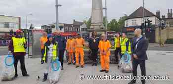 Rotary Club joins Friends of South Chingford for litter pick