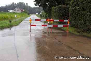 Stortbuien zetten grote delen van Baal blank