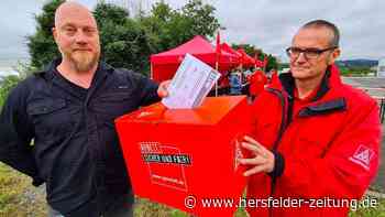 Viteso in Bebra: Mitarbeiter wappnen sich für Streik - Hersfelder Zeitung