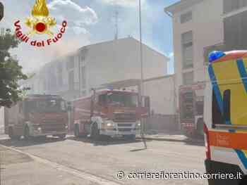Prato, incendio in un condominio: bruciati quattro appartamenti - Corriere Fiorentino