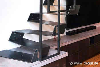 Minimalistische Treppenlösung für kleine Räume - DETAIL.de - das Architektur und Bau-Portal
