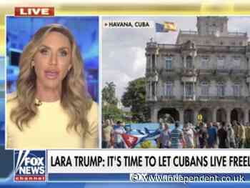 Lara Trump likens struggles of Cuban people to Donald Trump being removed from Twitter