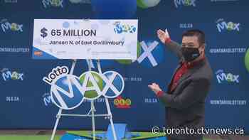 ‘God's gift’: York Region resident, military veteran claims $65 million Lotto Max jackpot