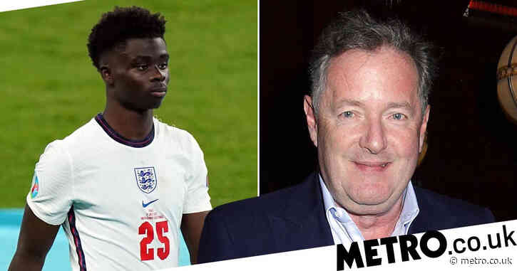 Piers Morgan leads support for Bukayo Saka after heartbreaking Euros 2020 message: ‘No apology necessary’
