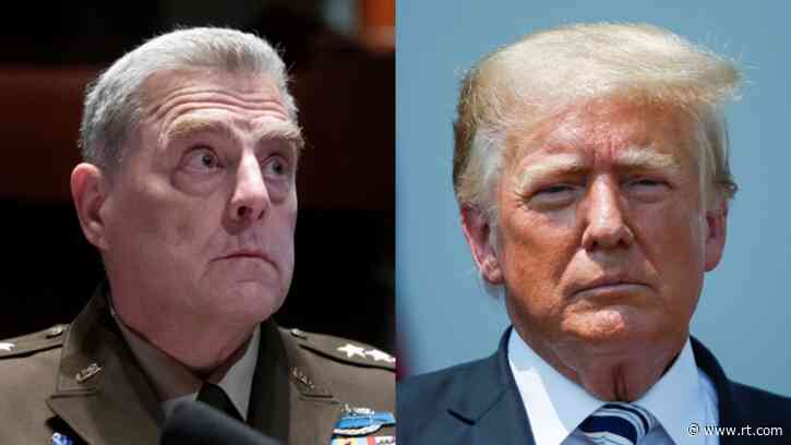 ‘If I was going to do a coup, it wouldn’t be with him’: Trump attacks ‘woke’ general Milley who suspected a ‘nazi’ coup attempt