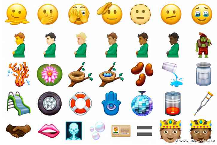 Melting and trolling: These new emoji could land on your iPhone this year