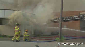 Crews battle Dale Road fire leaving portion of Walden Avenue closed