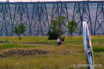 Caught in the coulees: Lethbridge photographer accidently captures picture-perfect moment
