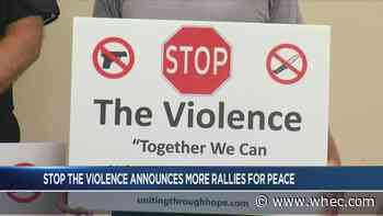 'Stop the Violence' group holds rallies across Monroe County Thursday