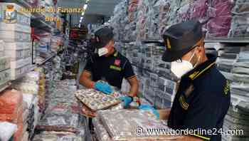 Putignano, scoperto deposito merce contraffatta per 35mila euro di valore: 2 denunce - Borderline24.com