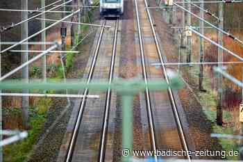 Für den Abschnitt 8.0 der Rheintalbahn beginnt die Offenlage - Kenzingen - Badische Zeitung