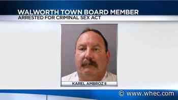 Now-former Walworth Town Board member charged with attempted criminal sex act