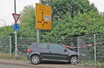 Mit Promille am Steuer einen Unfall gebaut - Fränkische Nachrichten