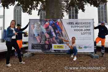 Heel Assenede supportert voor wielerkampioene Lotte Kopecky:... (Assenede) - Het Nieuwsblad