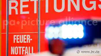 Vier Verletzte nach Explosion und Brand in Garching - BR24