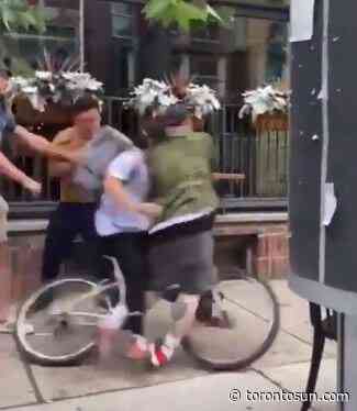 Wild Toronto street brawl the result of a racial comment? - Toronto Sun