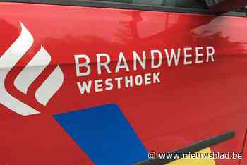 Brandweer Westhoek vertrokken met reserve-autopomp naar wateroverlast in Tienen