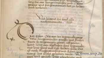 Schwörmontag 2021: Fluchen und mehr: Das war in Ulm um 1500 verboten - SWP