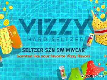 Vizzy’s fruit-scented branded swimwear is newest hard seltzer marketing stunt