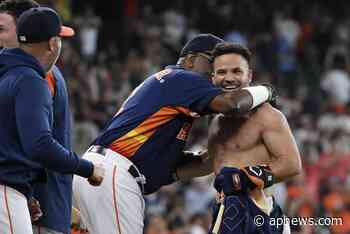 Baker settles in with Astros in second season in Houston - Associated Press