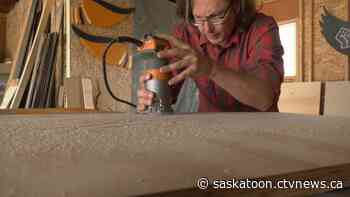 Saskatoon artist hopes to get projects back up to speed as lumber prices fall - CTV News Saskatoon