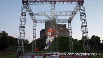 Sky Sports and Now TV create Lions-inspired installation in Cardiff