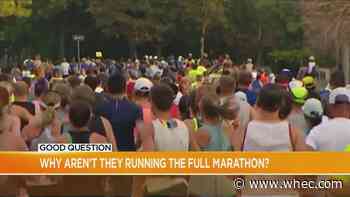 Good Question: Why no full marathon? Any other changes for race weekend this year?