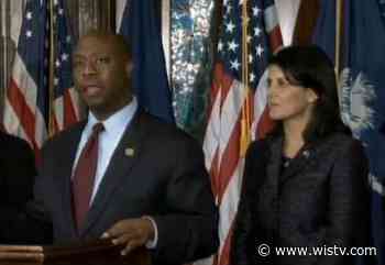 Nikki Haley endorses Sen. Tim Scott in re-election bid - WIS10