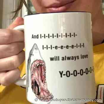 I Will Always Love You Shark Mug (Sharkney Houston)