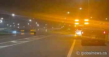 Motorcyclist dead after being struck by vehicle on Calgary’s Deerfoot Trail