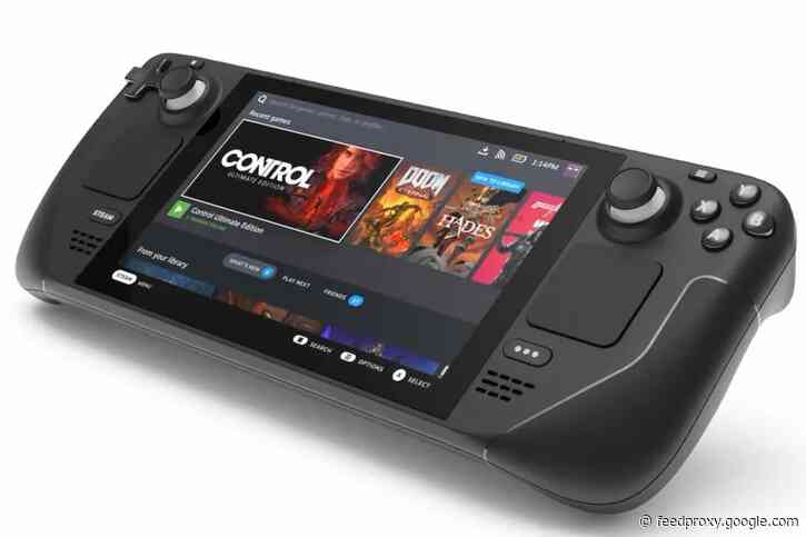 Valve Steam Deck handheld gaming console PC unveiled (Video)