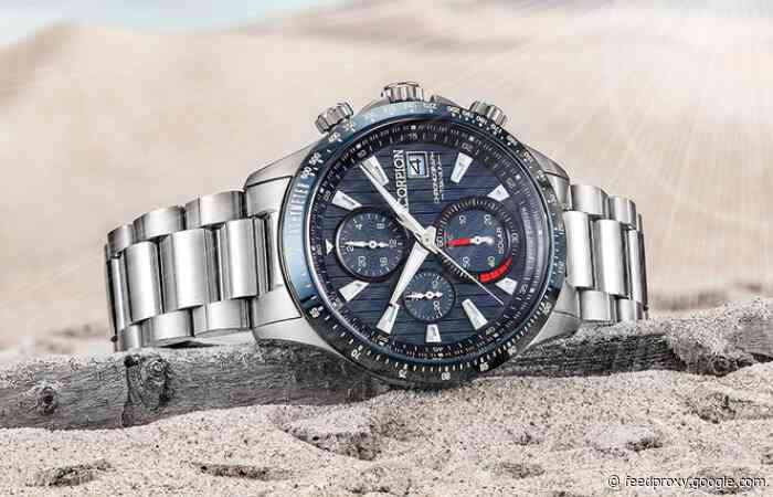 V3 Titanium solar watch can be charged with just 2 minutes of sunlight