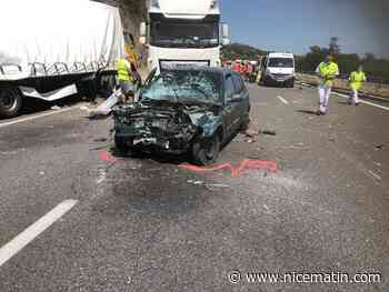 Terrible carambolage sur l'A8 à Mandelieu: le chauffeur du camion n'avait ni bu ni pris de drogue