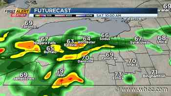 Yellow Alert: Heavy rain, possible flooding Saturday