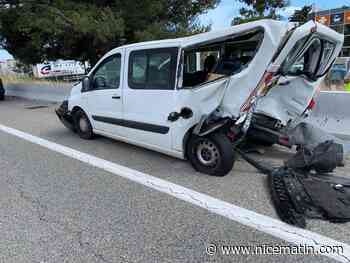 Un conducteur endormi percute un minibus sur l'A50 à Toulon, des enfants à bord