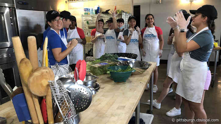 Teens Of Camp Delicious Cook 40 Meals For East End Cooperative Ministry